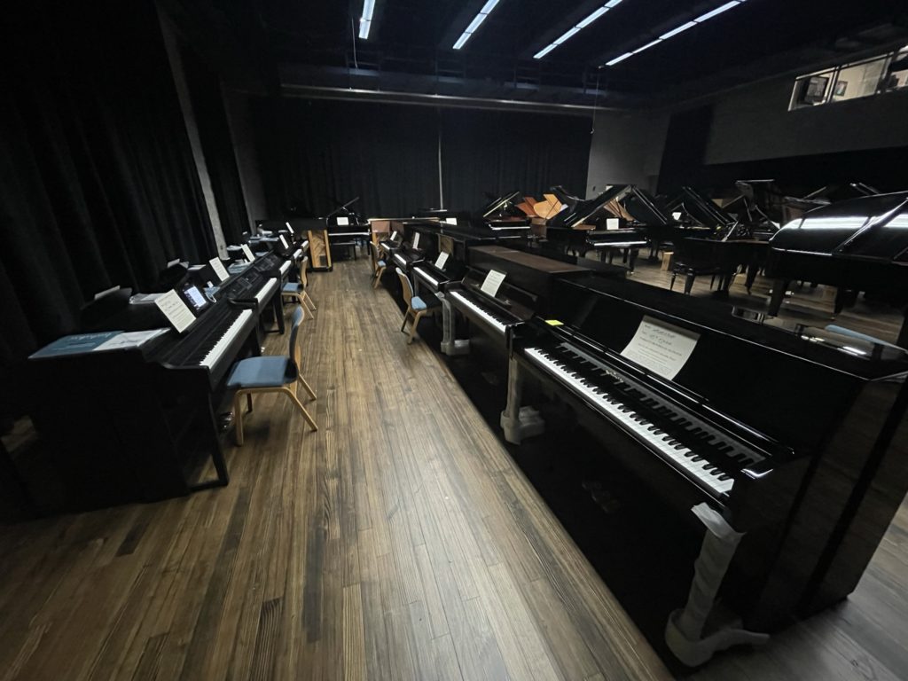 Pianos on Stage - Piano Sale Event at Concordia University, Ann Arbor